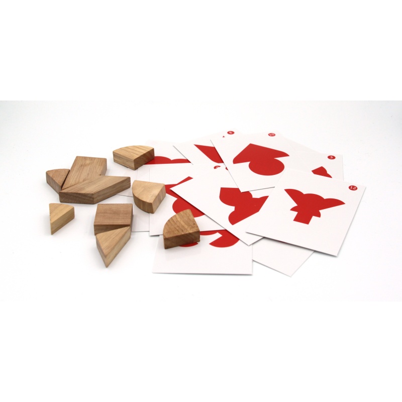 Double heart tangram