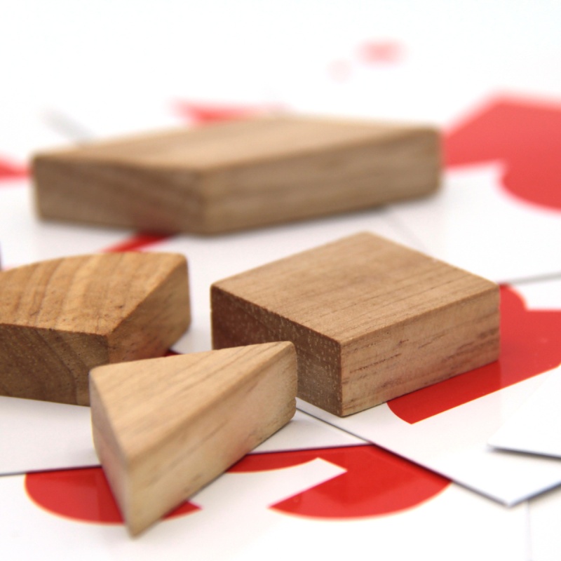 Double heart tangram