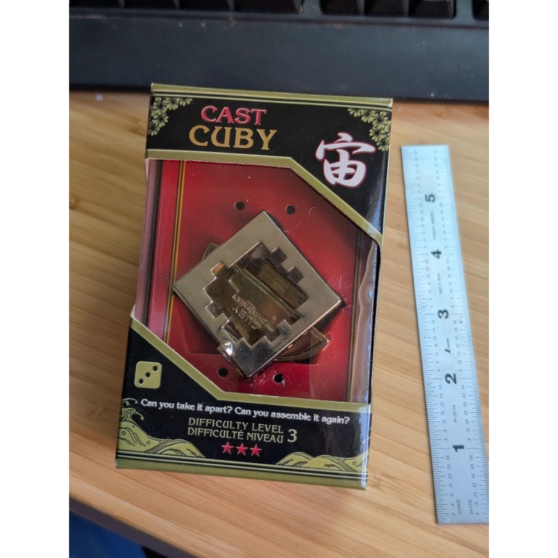 Cast Cuby - Oskar van Deventer - Hanayama