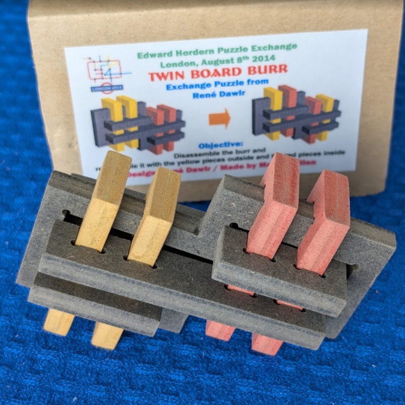 Twin Board Burr (IPP34) by René Dawir / Marcel Gillen
