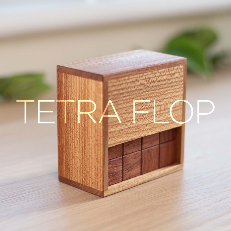 Tetra Flop - Pelikan puzzles (Volker Latussek)