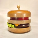 Hamburger by Akio Kamei