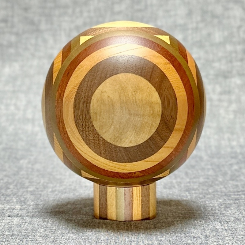 Sphere Ball Karakuri Secret Box by Tatsuo Miyamoto
