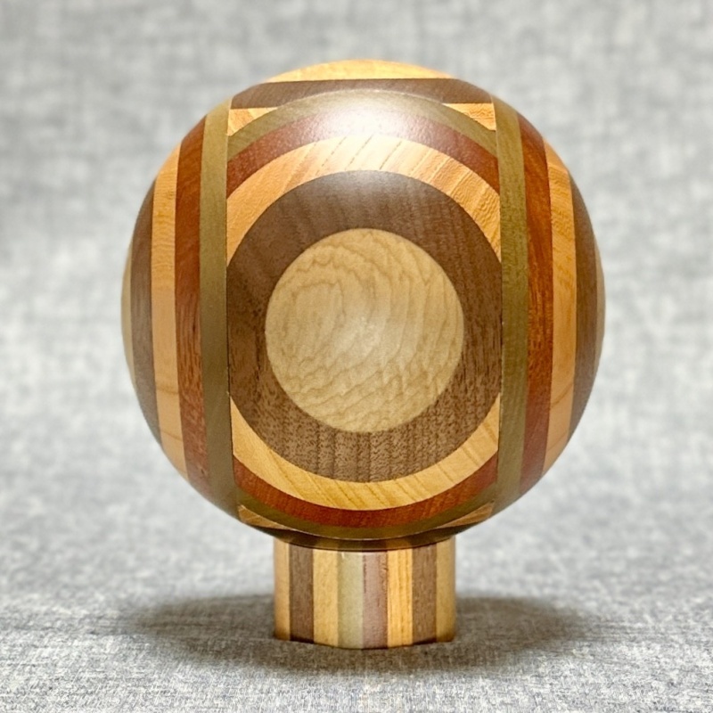 Sphere Ball Karakuri Secret Box by Tatsuo Miyamoto