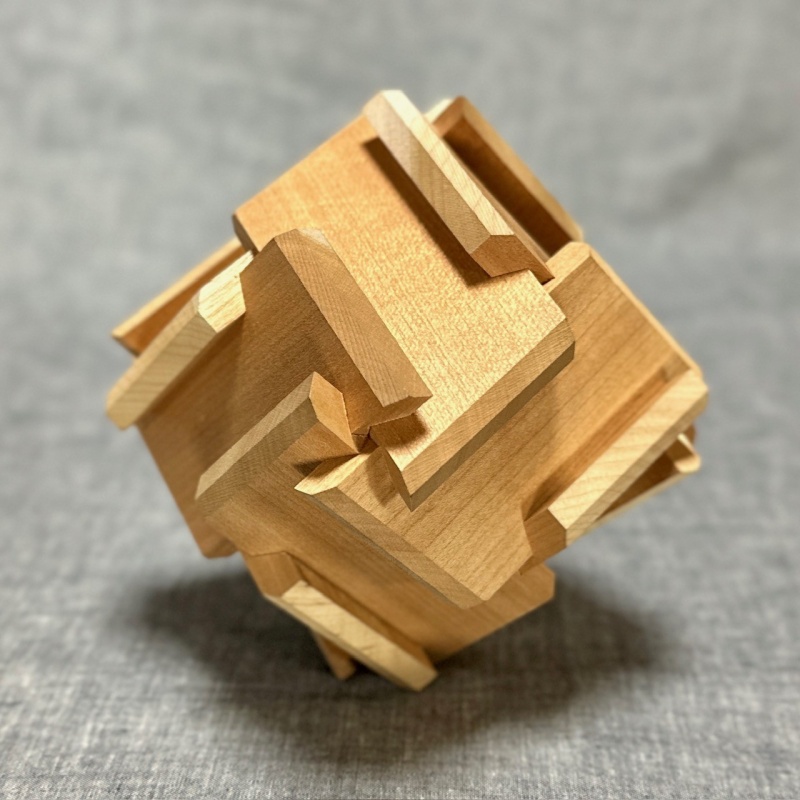 Hollow Burr Box (K-6) by Akio Kamei KCG