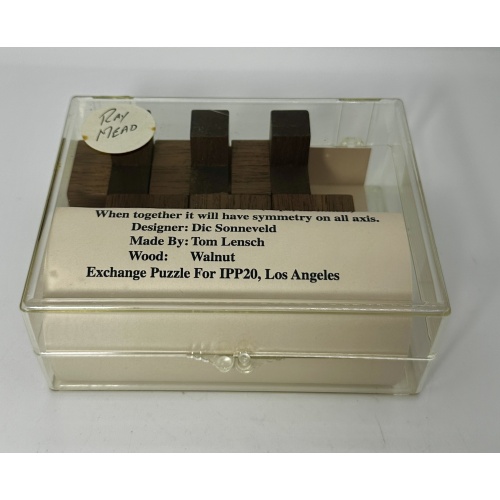 Sonneveld’s 3 piece burr made by Tom Lensch