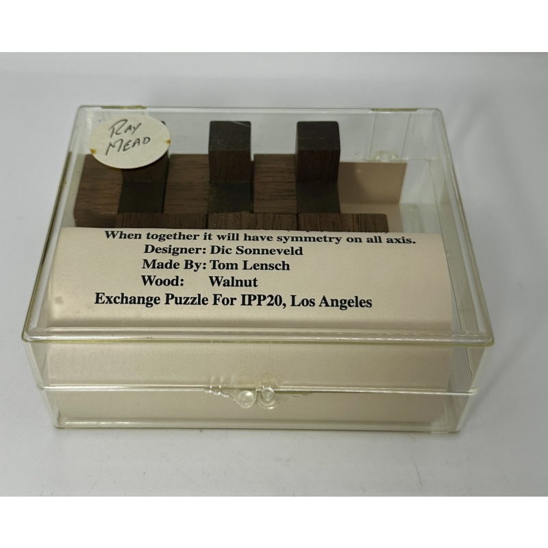 Sonneveld’s 3 piece burr made by Tom Lensch