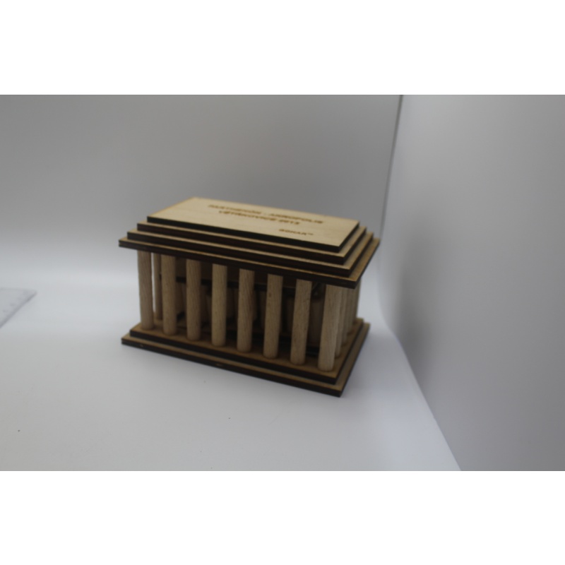 Parthenon 3D packing puzzle