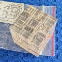 Eastern Tri-Plank Puzzle (IPP27) by Peter Knoppers / Buttonius Puzzles & Plastics