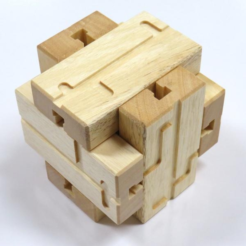 NEVER OPENED T-Slot Burr Puzzle by Junichi Yananose (Juno)