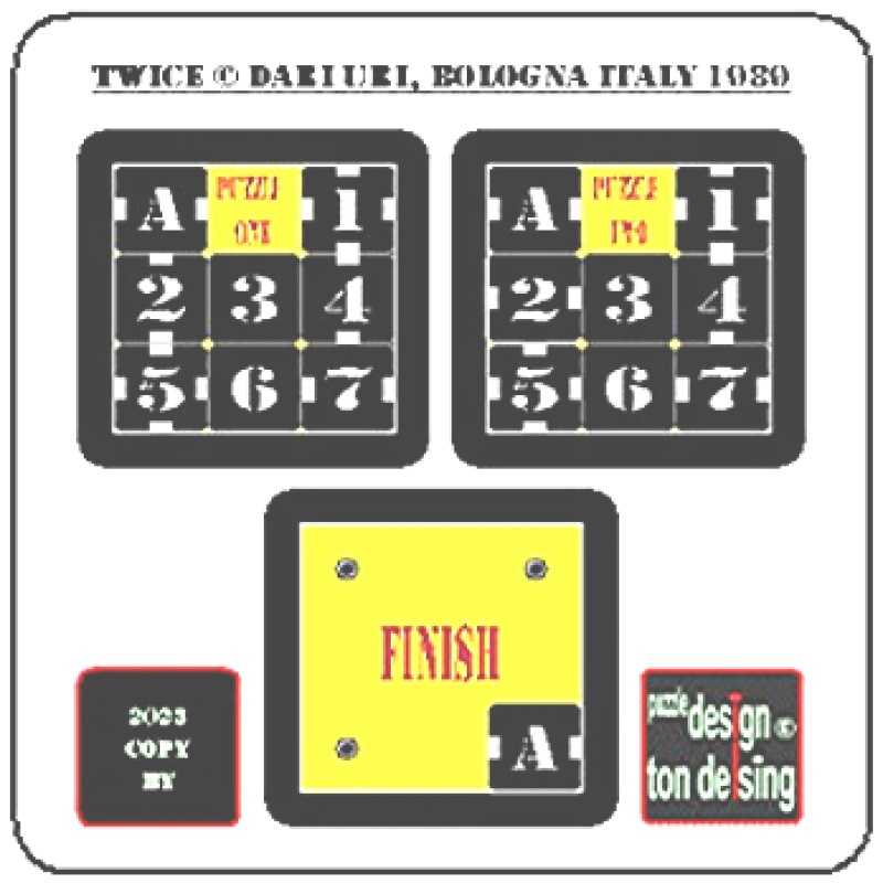 Twice (c) Dario Uri, Bologna, Italia 1989