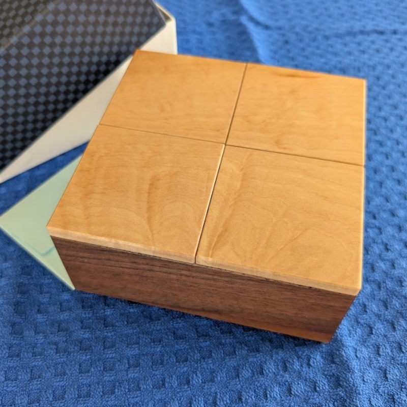 Twist Box P-57 by Akio Kamei (Karakuri)