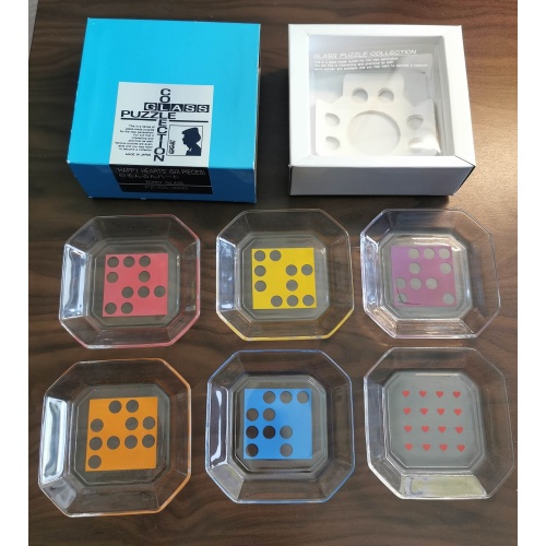 HAPPY HEARTS(SIX PIECES) by Toyo Glass