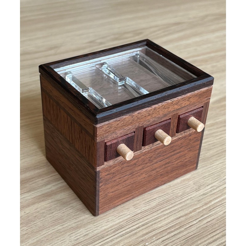 Visible 3-Ary Drawer by Hiroshi Iwahara