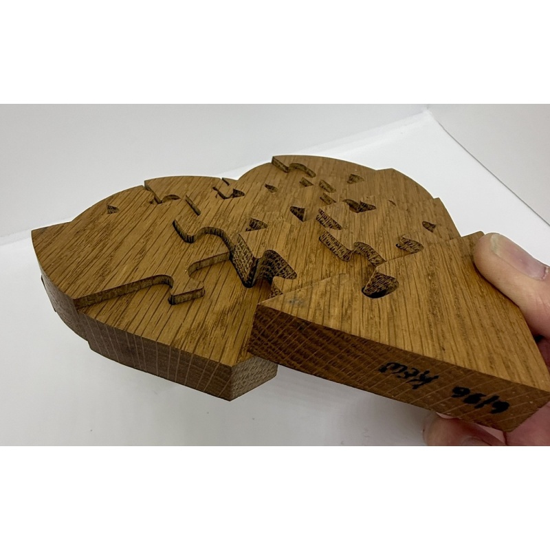 Ken Walker 13 piece heart puzzle