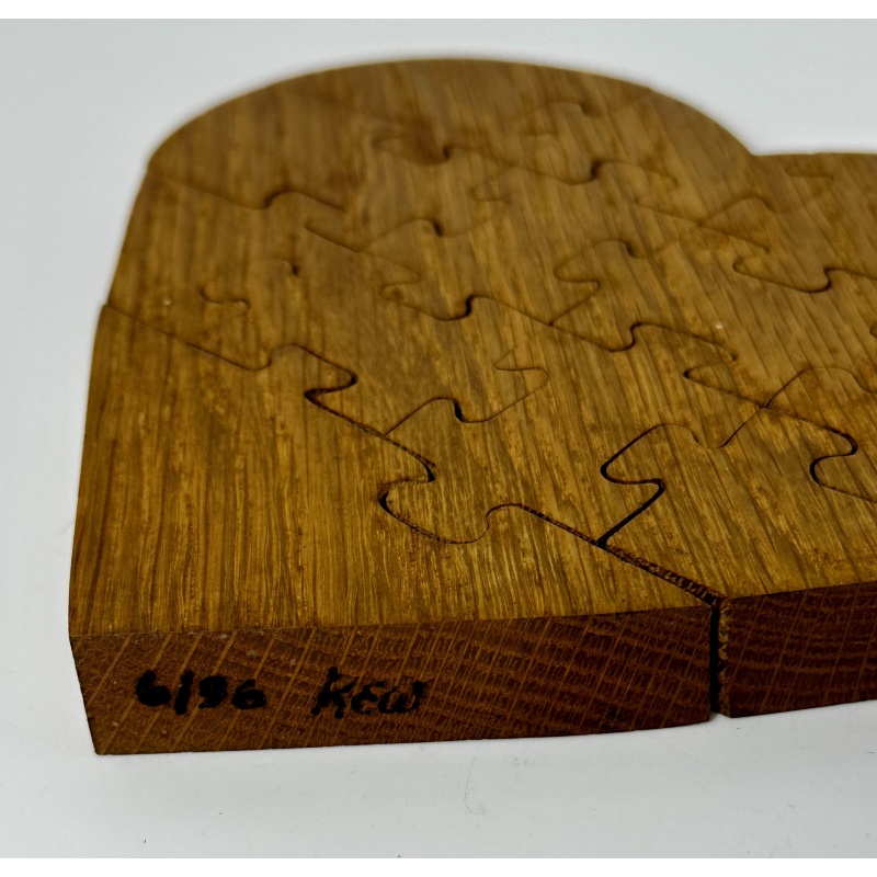 Ken Walker 13 piece heart puzzle