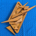 Topsy Turvy Triangles (IPP23) by Wei-Hwa Huang / Walt Hoppe (Laser Perfect)