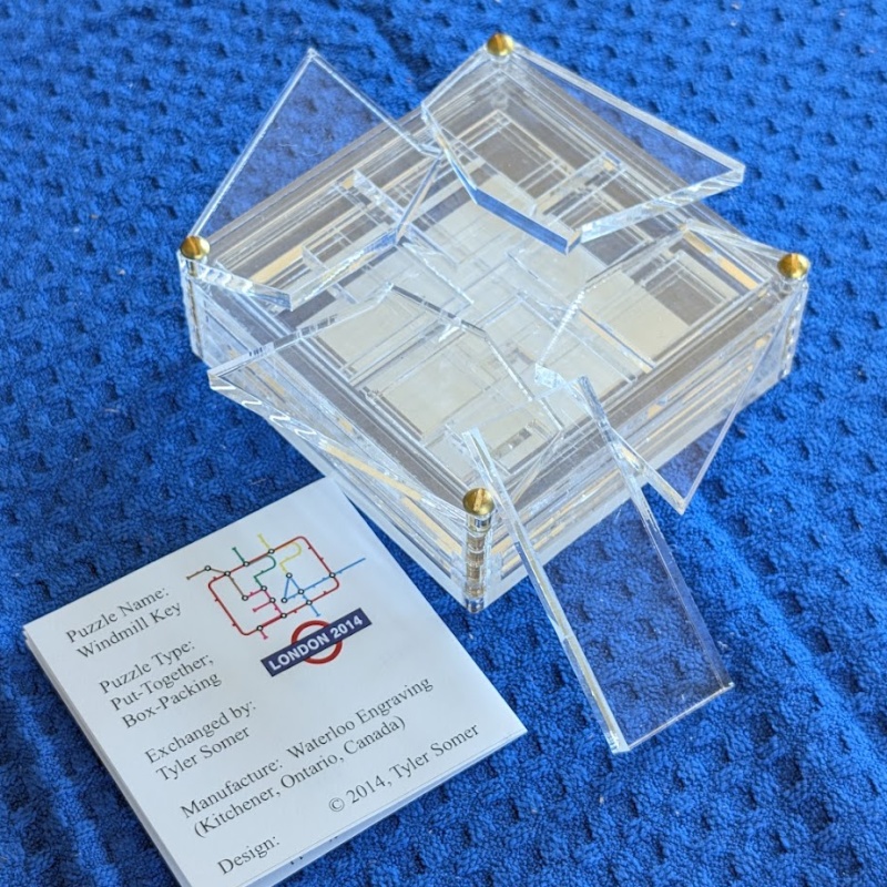 Windmill Key (IPP34) by Tyler Somer / Waterloo Engraving